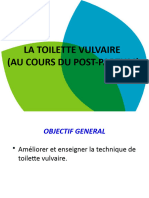 17. La Toilette Vulvaire (Au Cours Du Post-partum)