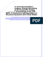 Download pdf Sensors And Instrumentation Aircraft Aerospace Energy Harvesting Dynamic Environments Testing Volume 7 Proceedings Of The 37Th Imac A Conference And Exposition On Structural Dynamics 2019 Chad ebook full chapter 