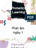 Phonetics (4 Classes