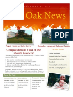 2011 September Post Oak News