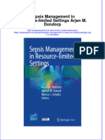 Download pdf Sepsis Management In Resource Limited Settings Arjen M Dondorp ebook full chapter 