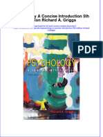 PDF Psychology A Concise Introduction 5Th Edition Richard A Griggs Ebook Full Chapter