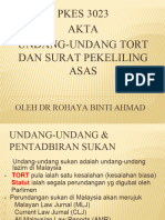 Undang Undang Tort Dan Surat Pekeliling