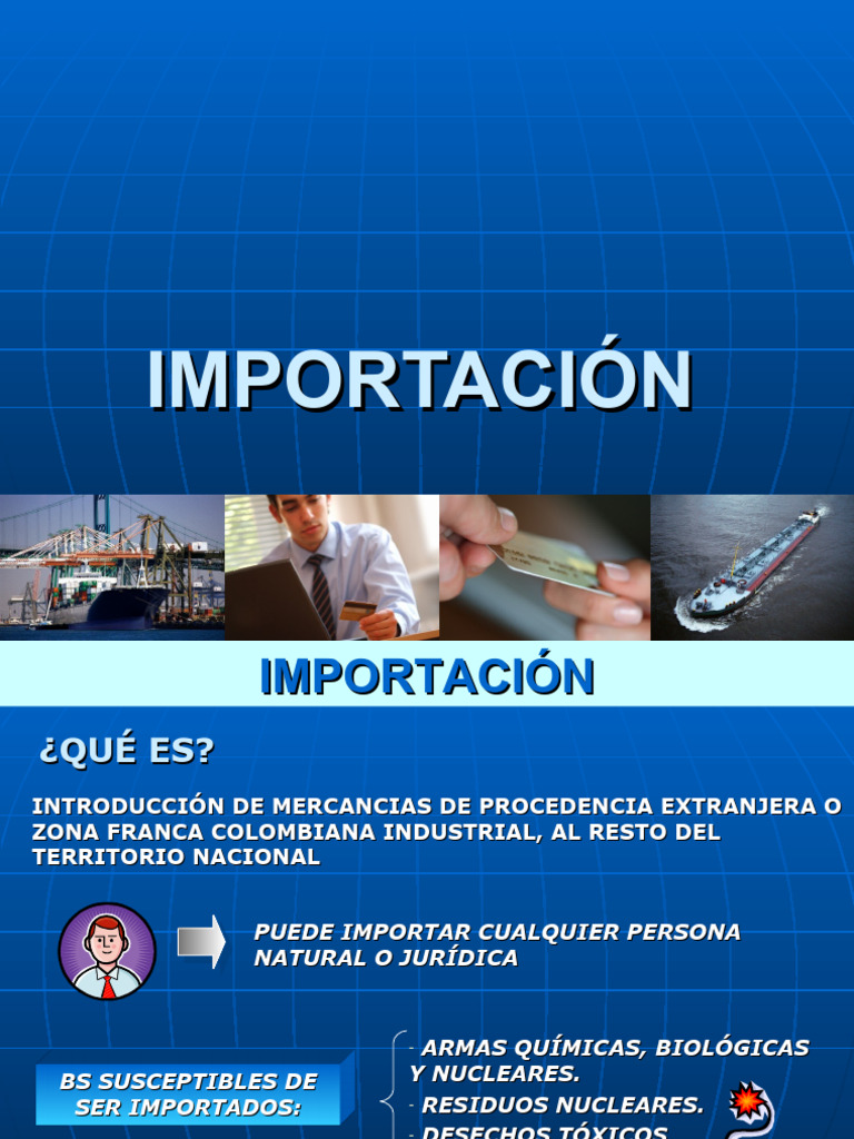 Qué es la importación de mercancías | PDF | Comercio | Economias