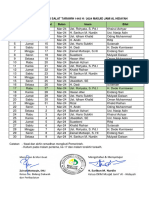 Jadwal Tarawih 2024