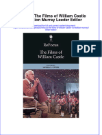 Download textbook Refocus The Films Of William Castle 1St Edition Murray Leeder Editor ebook all chapter pdf 