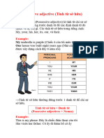 Possessive Adjectives+Pronouns