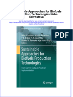 Textbook Sustainable Approaches For Biofuels Production Technologies Neha Srivastava Ebook All Chapter PDF