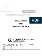 Proposal Teknis Boiler PT. DSN PKS#3