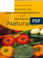 Nicolas Capo Baratta - El Secreto Del Electromagnetismo de Los Alimentos Naturales-Ediciones Obelisco S.L. (2005)