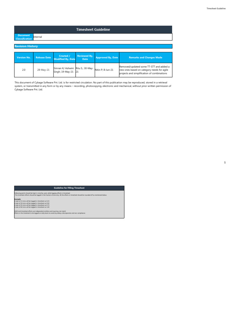 Timesheet guideline pdf unit testing software engineering