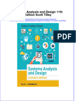 Download textbook Systems Analysis And Design 11Th Edition Scott Tilley ebook all chapter pdf 