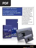 Guide Dvcam FR