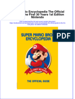 Download pdf Super Mario Encyclopedia The Official Guide To The First 30 Years 1St Edition Nintendo ebook full chapter 