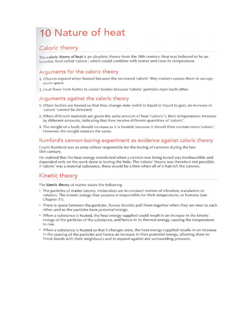 HEAT Physics | PDF
