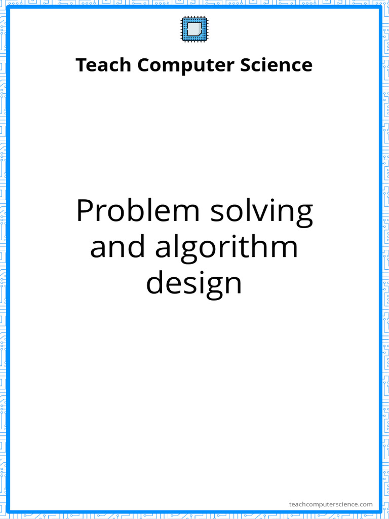 Quiz - 28 Problem Solving and Algorithm Design | PDF | Algorithms | Thought