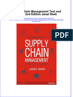 Download pdf Supply Chain Management Text And Cases 2Nd Edition Janat Shah ebook full chapter 