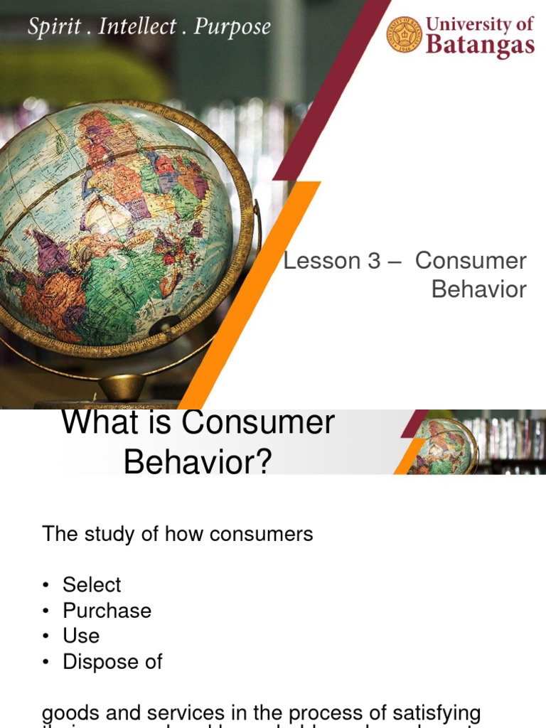Understanding Consumer Behavior | PDF | Consumer Behaviour | Behavior