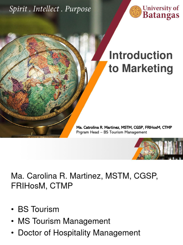 Lesson 1 - Introduction To Marketing | PDF | Marketing | Product (Business)