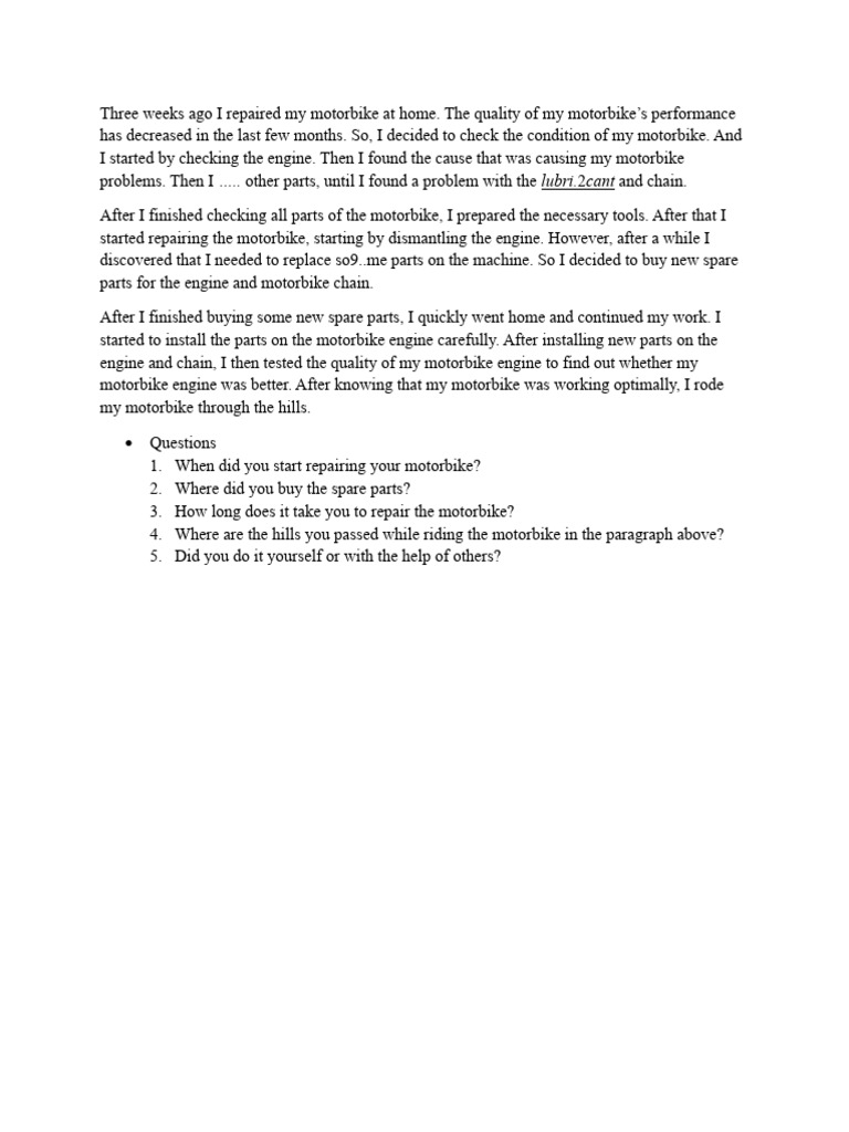 Paragraph Writing Eng | PDF | Self-Improvement | Technology & Engineering