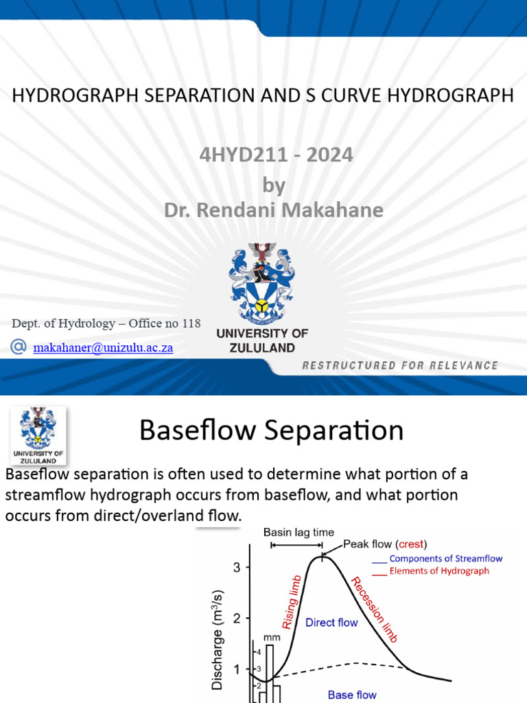S Curve Hydrograph Development Guide | PDF | Physical Geography ...