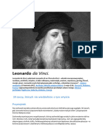 Wielki Leonardo Da Vinci