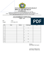 ABSEN RAPAT YAYASAN