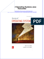 Textbook Survey of Operating Systems Jane Holcombe Ebook All Chapter PDF