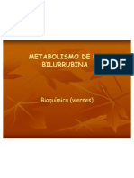 16 Metabolismo de La Bilurrubina