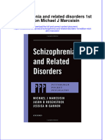 Textbook Schizophrenia and Related Disorders 1St Edition Michael J Marcsisin Ebook All Chapter PDF