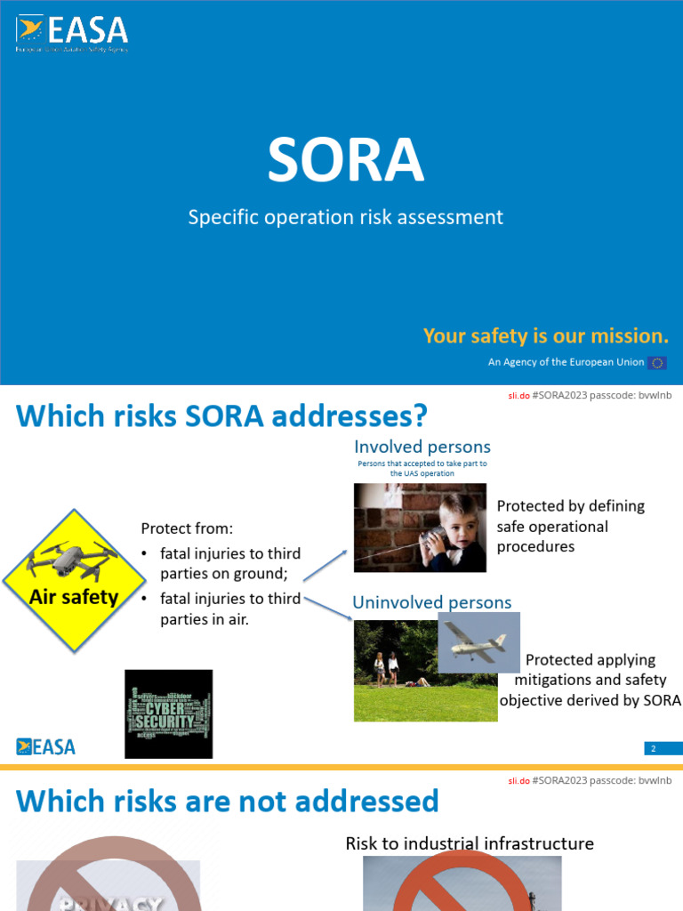 SORA Operational Safety Objectives | PDF | Risk | Unmanned Aerial Vehicle