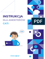 Instrukcja Dla Ankieterow Cati Ogb