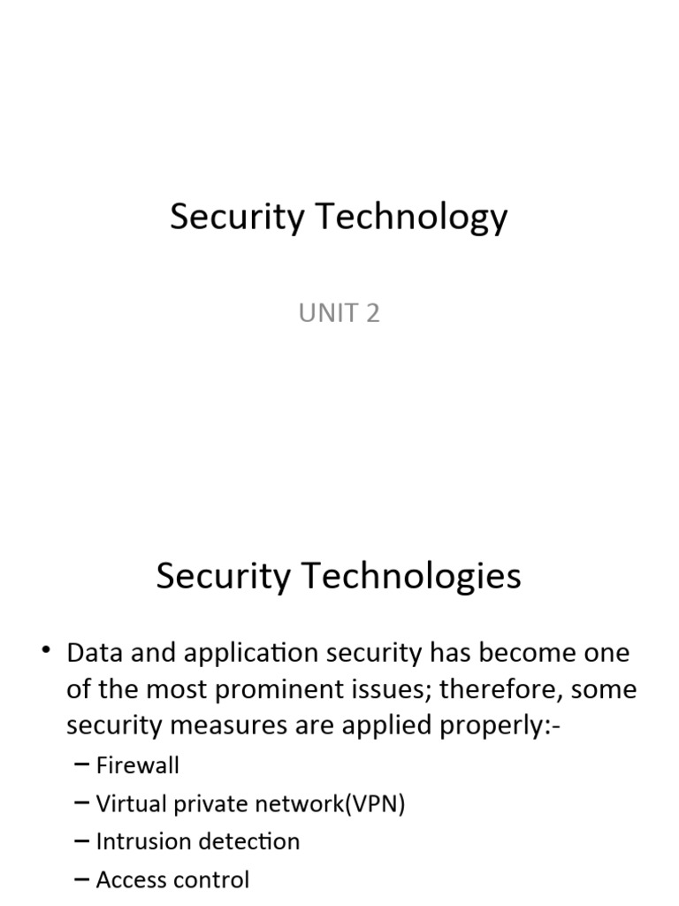 Security technologies pdf firewall computing virtual private