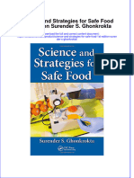 Textbook Science and Strategies For Safe Food 1St Edition Surender S Ghonkrokta Ebook All Chapter PDF