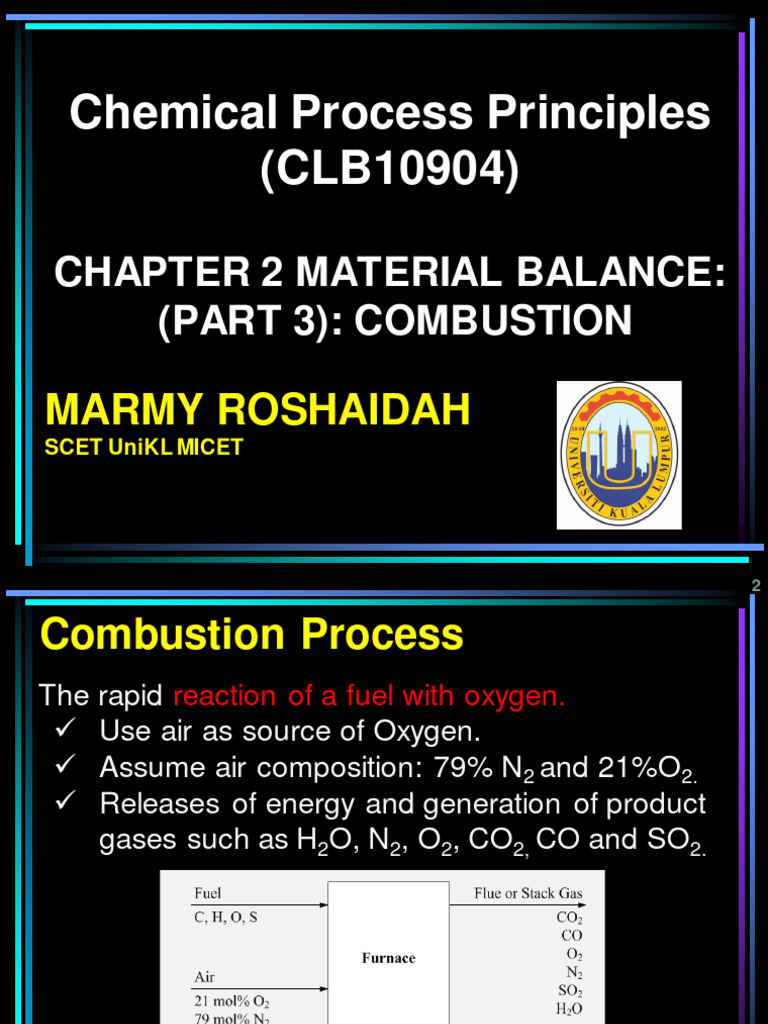 Chapter 2 Part 3 - 240502 - 174447 | PDF | Combustion | Industrial Gases