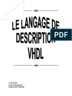 Le Langage de Description VHDL