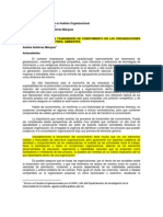 Tópicos de Vanguardia en El Análisis Organizacional - Gestion Del Conocimienta