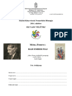 Iskolai Könyvtárak Nemzetközi Hónapja 2014. Október OLVASS VELÜNK! MÓRA FERENC - RAB EMBER FIAI. Móra Ferenc Értékeiből Manapság A Sok Is Kevés