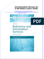 Download full chapter Reference And Information Services An Introduction 6Th Edition Linda C Smith pdf docx