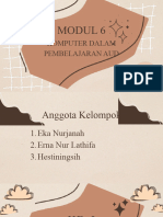 Metode Pengembangan Komputer Modul 6