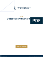 13-007 Datasets and DataFrames