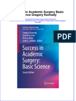 PDF Success in Academic Surgery Basic Science Gregory Kennedy Ebook Full Chapter