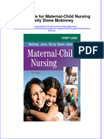 Download pdf Study Guide For Maternal Child Nursing Emily Slone Mckinney ebook full chapter 