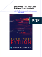 Download pdf Supercharged Python Take Your Code To The Next Level Brian Overland ebook full chapter 
