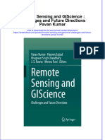 Download full chapter Remote Sensing And Giscience Challenges And Future Directions Pavan Kumar pdf docx