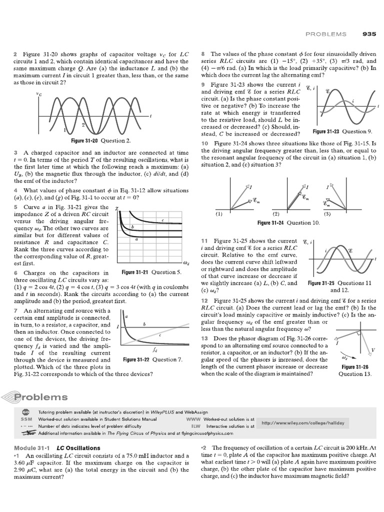 Electromagnetic Oscillations and Alternating Current | PDF