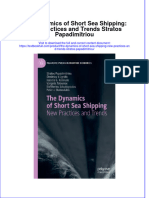 Textbook The Dynamics of Short Sea Shipping New Practices and Trends Stratos Papadimitriou Ebook All Chapter PDF