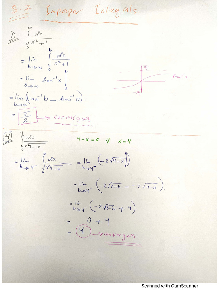 8.7solutions Math Calculus | PDF