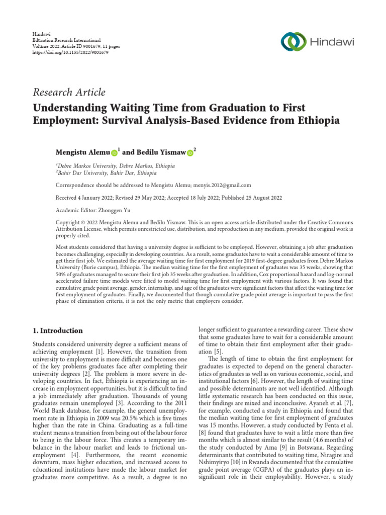 Understanding Waiting Time | PDF | Akaike Information Criterion ...