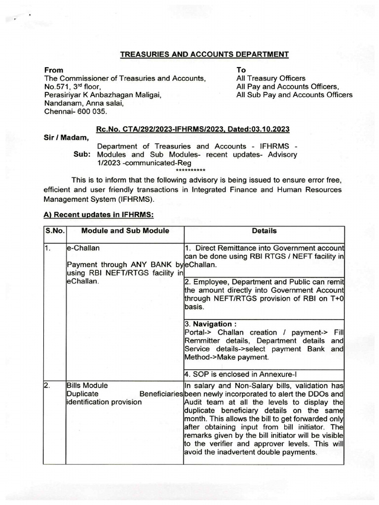 Advisory 1 | PDF
